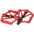 thumbnail image 1 of Pedal De Rodamiento De Bicicleta, 6 Tacos Antideslizantes, Sellado De Rodamientos De Mecanizado CNC, 3 Pedales De Rodamiento, Superficie De Paleta De 9,3 Cm Para Vehículos Cergrey Rojo, 1 of 8