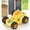 Yellow, variant on bxhwj Flip Rolling Stunt Car Toy - Double-Sided 4WD Inertia Powered Action Vehicle - No Battery Needed Push-and-Go Gift for Boys Girls Ages 3+ - Indoor Outdoor Play