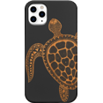 thumbnail image 1 of Turtle 3 - Engraved Phone Model: iPhone 11 Pro, Color: Black, 1 of 1
