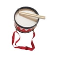 thumbnail image 2 of lionlar Kids Snare Drum Set Adjustable Musical Instruments for Home School Beginners Red, 2 of 9