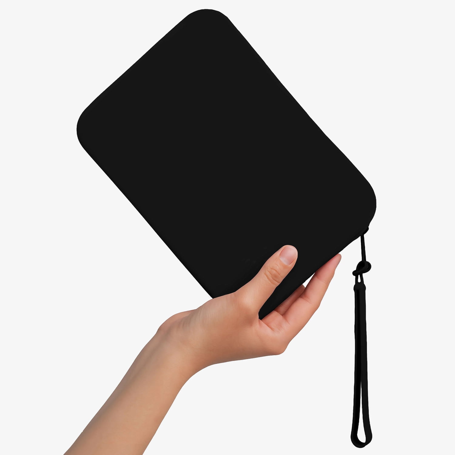 Strapsicle Large Clutch Sleeve for Select Kindle and Kobo E-Readers, Black