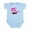 Sky Blue, variant on CafePress - Daddy's Racing Princess Infant Bodysuit - Baby Light Bodysuit, Size Newborn - 24 Months