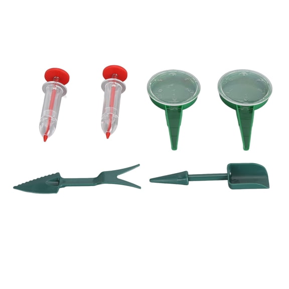 YAHHU 6‑Piece Mini Handheld Seeder Set – Adjustable Portable Sowing Tool for Easy Garden, Pot, and Tray Planting