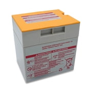 power wheels battery, 12 volt gray with orange top