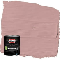 Glidden One Coat Pepperberry / Pink Eggshell Interior Paint with Primer, 1 Quart