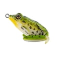 thumbnail image 3 of Lunkerhunt LF01 Lunker Frog Hollow Body Frog, 2 1/4" at Rest/4 1/2" Extend, 1/2 oz, Green Tea, Floating- Fishing Lure, 3 of 13