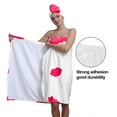thumbnail image 5 of Colevkie 2 Pcs Women's Bath Skirt Shower Cap Set Adjustable Wrap Towel Absorbent Hair Drying Cap Lightweight Portable for Spa Bathroom, 5 of 8