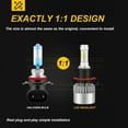 thumbnail image 2 of 3-Side 9008/H13 High/Low Beam Headlights for Ford F150 2004-2014 6000K White,2pc, 2 of 10