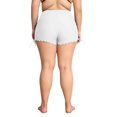 thumbnail image 3 of Alove Women 3" High Waisted Bikini Bottoms Swim Shorts Swimsuit Shorts Swim Bottom Solid Board Shorts, 3 of 6