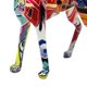 thumbnail image 4 of Escultura de perro colorida, estatua de animal, figura decorativa coleccionable Pintada, 4 of 4