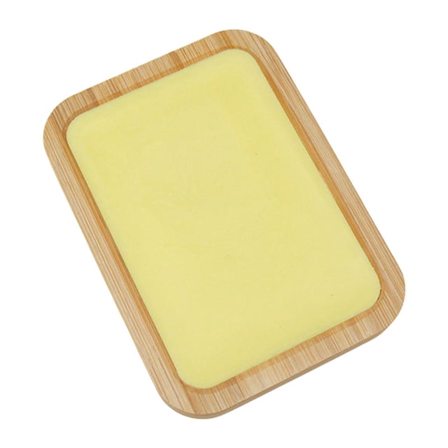 segolike Plate Engraving Tool Wood Handmade Paper Engraving Pad for Window Flower 15cmx11cm