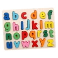 thumbnail image 3 of Tablero de madera para emparejar, juego educativo temprano, juguetes de aprendizaje, regalos, viajes para niños Letra minúscula, 3 of 9