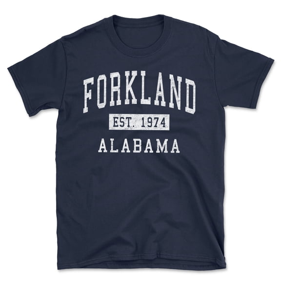 Forkland Alabama Classic Established Men's Cotton T-Shirt