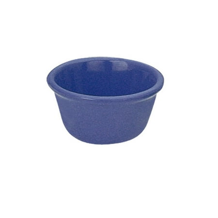 

2 7/8 2 Oz Smooth Ramekin Blue Melamine 16 packs