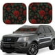 thumbnail image 1 of Balery Roses Parasol para parabrisas de coche de 2 piezas | Parasol plegable para parabrisas delantero de coche para la mayoría de sedanes-Large, 1 of 6