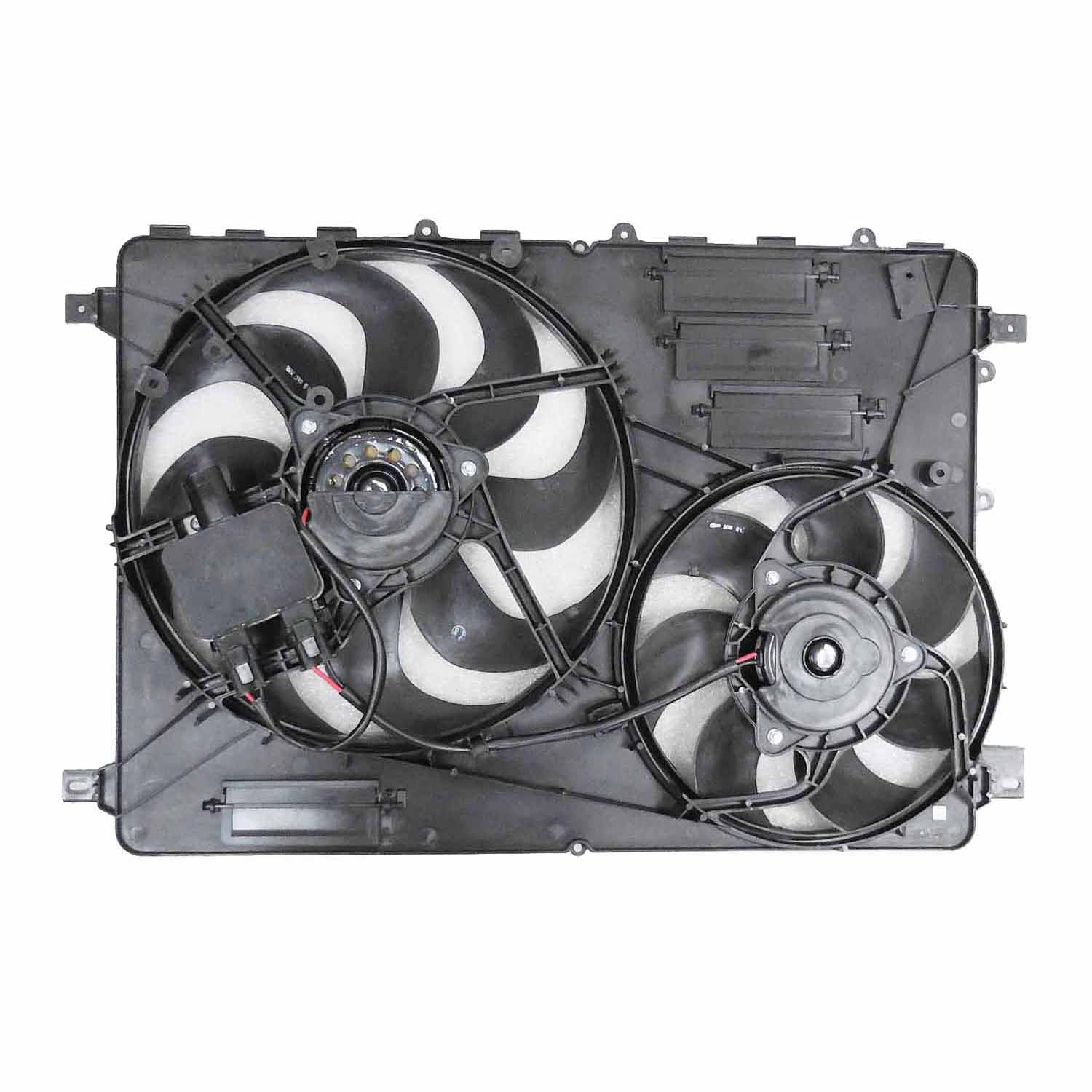 New Platinum Pro Dual Radiator and Condenser Fan Assembly, Fits 2007