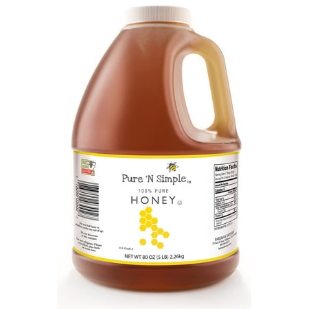 (2 Pack) Pure 'N Simple Honey, 80 OZ (Best Honey In Singapore)