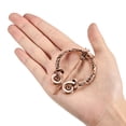 thumbnail image 4 of 2 Pack Vintage Brooch Cloak Pin, Penannular Brooch Cloak Clasp Scarf(Copper), 4 of 6