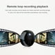 thumbnail image 3 of Muyoka C谩mara de seguridad WiFi inal谩mbrica 1080P HD C谩mara de vigilancia 150 掳 Gran angular Visi贸n nocturna C谩mara de ni帽era Mini c谩mara esp铆a con 6 LED IR y bater铆a de 300 mAh para el autom贸vil de l, 3 of 7