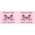 thumbnail image 3 of CafePress - World's Best Great Grandma (Butterfly) Mug - 11 oz Ceramic Mug - Novelty Coffee Tea Cup, 3 of 6
