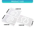 thumbnail image 5 of Pack of 3 Acrylic Eye Measurement Rulers Facials Feature Measuring Tool, 5 of 8