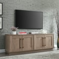 thumbnail image 5 of Evelyn&Zoe Tillman Rectangular TV Stand for TV's up to 75" Antiqued Gray Oak, 5 of 12