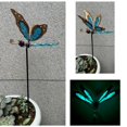 thumbnail image 3 of Adornos Césped Metal La Estaca Jardín 2 Piezas Libélulas Dragón para Macetas, 3 of 9