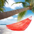 thumbnail image 6 of Unique Bargains 1 Pc Durable Hammock for Outdoor Red 114.18" Length, 6 of 6