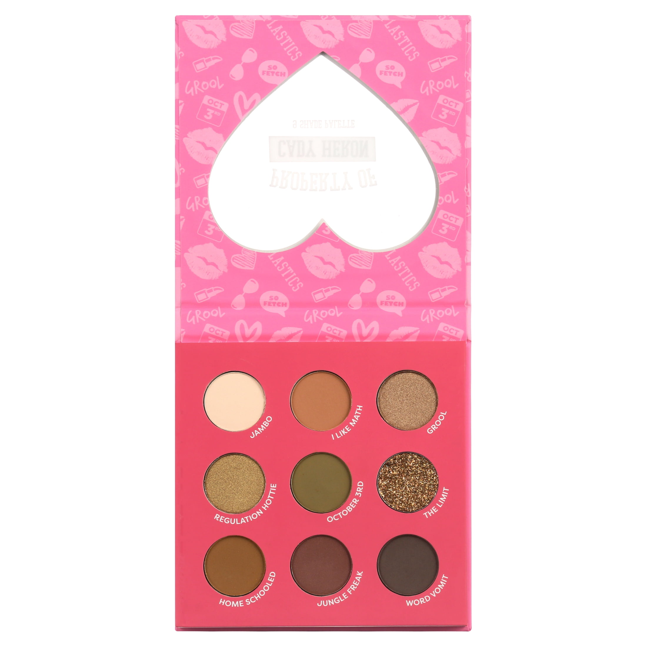 Profusion Cosmetics Mean Girls 9 Shade Palette - Property Of Cady Heron 3.5 oz