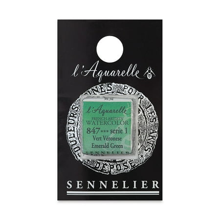 UPC: 3046450114789 | Sennelier French Artists Watercolor – Emerald Green Half Pan