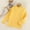 006Yellow, variant on Kids Boys Girls Long Sleeve Shirt Autumn and Winte High Collar Warm Solid Color Long Sleeve Bottom Shirts for 2-14 Years