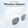 thumbnail image 3 of Lunettes de Soleil Intelligentes, V5.4 Haute Précision Micro Intégré Autonomie de 5 Heures Lunettes de Traduction AI pour Conduite, 3 of 7