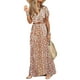 thumbnail image 1 of Vestido Largo De Playa Vestido de vacaciones para mujer Vestido de verano bohemio informal Trajes de vacaciones (Rojo XL) Ygjytge para Mujer Rojo T 3EG, 1 of 7