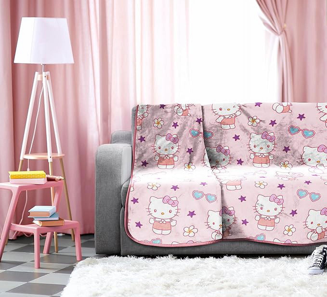 Sanrio Hello Kitty Shades 60 x 90 Silk Touch Throw Blanket