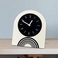 thumbnail image 4 of Reloj de pared nórdico, decorativo, silencioso, elegante, arte, decoración minimalista creativa. No oscilante 30 cm x 255 cm, 4 of 6