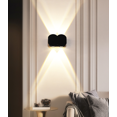 thumbnail image 4 of 4 LED Lámpara de pared exterior Interior y exterior LED impermeable luz blanca cálida lámpara de pared terraza lámpara de jardín decoración sala de estar dormitorio fondo lámpara de pared A1109 JM, 4 of 5