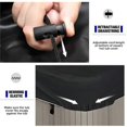 thumbnail image 4 of Funda para jacuzzi cuadrada 210d, muy duradera e impermeable, protección UV, 218 x 218 x 30 cm (largo x ancho x alto), color negro, 4 of 6