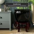 thumbnail image 5 of Red Lantern Fishbowl Stand - Rosewood - Size 15.5 in. Base Diameter, 5 of 6