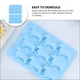 thumbnail image 4 of 2 Pcs Puppy Ice Mold Molds For Whiskey Machines Silicone Cube Tray Non-sticks Baking Adorable Cookie, 4 of 6
