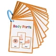 thumbnail image 1 of Tarjetas de aprendizaje para las partes del cuerpo, tarjetas de aprendizaje, tarjetas de bolsillo, tarjetas de aprendizaje, juguetes de aprendizaje pa, 1 of 9