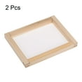 thumbnail image 3 of Unique Bargains Silk Screen Printing Frame Kit 13x18cm Wooden with 120 Mesh, 2 Pieces, 3 of 7