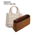 thumbnail image 2 of Bolsa de lujo para mujer, organizador de Dio, Kit de organización de monedero, bolsa de inserción, moldeador de forro interior pequeño, mediano y grande qym unisex, 2 of 2