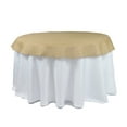 thumbnail image 2 of Your Chair Covers - 60 Inch Round Burlap Tablecloth, 2 of 2