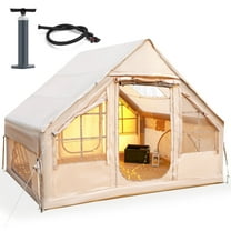 Vebreda 4–6 Person Inflatable Camping Tent with Skylight, Instant Setup Waterproof Family Tent, Durable Oxford Fabric