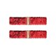 thumbnail image 1 of Cinturones Anchos Brillantes para Damas con Hebillas de Interconexión y Decoración de Lentejuelas, Cinturones Elásticos para Mujeres, 2 PZS, Rojo, 1 of 5