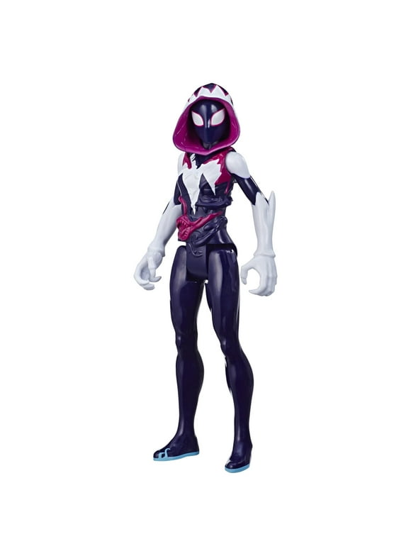 Spider-Man Maximum Venom Titan Hero Ghost-Spider Action Figure, Ages 4 and up