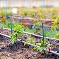 thumbnail image 7 of 100-Pack Adjustable Irrigation Dripper, 1/4 Inch Barbed Emitter Drip Sprinklers Garden Watering System [Red], 7 of 7
