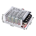 thumbnail image 2 of 2X 7-70V 30A PWM DC Motor Speed Controller Switch Control 12V 24V 36V 48V with 30 Amp Fuse,2 x PWM DC Motor Speed Controller 2 x 30A Fuse,Silver, 2 of 6