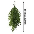 thumbnail image 3 of uvwlwu Elegant Short Rattan Desktop Ornament Festive Home Brings Atmosphere For Seasonal Celebrations(Green), 3 of 6