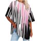 thumbnail image 1 of Fiudx Ofertas Flash Del Día Camiseta Informal con Estampado de Letras para Mujer, Top de Manga Corta con Cuello Redondo y Hombros Caídos, 1 of 3